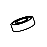 Nilfisk NFVF89320 bushing for Clarke Viper and Advance