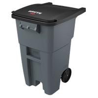 Rubbermaid Brute Rollout RCP9W27GY 50 gallon gray
