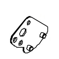 Nilfisk NFVA51073 latch plate for Clarke Viper and