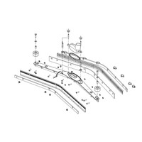 Betco E8853600 Nusource squeegee assembly for stealth