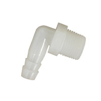 Nilfisk NFVV81229 90 degree plastic connector.