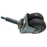 Nilfisk NFVF54011 caster dual swivel for Clarke Viper