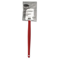 Rubbermaid RCP1964RED high heat food scraper with clean rest feature red handle 16.5 inch