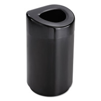 Safco SAF9920BL Open Top Round Waste Receptacle 