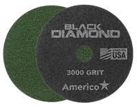 Black Diamond Floor Pads 3000 grit 28 inch green for polishing