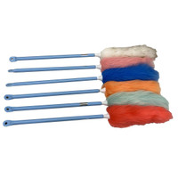 350EX6 Lambskin Extension Duster HRise 12 inch Dusting Pom