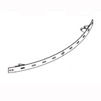 Nilfisk NFVF81232 backup strip squeegee front for Clarke