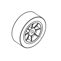 Betco E2234300 Wheel 220 OD x 80 W for Betco Stealth DRS 26 32