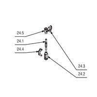 Betco E2006900 Tie Rod Assembly for Betco Stealth DRS24BT