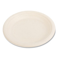 BWKPLATEWF6NPFA Bagasse PFAS Free Dinnerware Plate