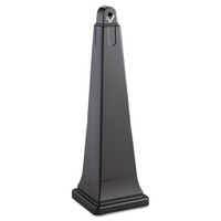 Rubbermaid Groundskeeper smokers ashtray steel, black