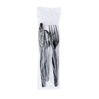 Three-Piece Polystyrene Cutlery Kit in bag