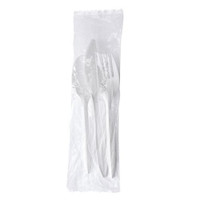 Three-Piece Polystyrene Cutlery Kit bags