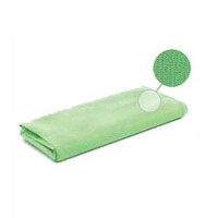 Microfiber cleaning cloths green for glass and mirrors