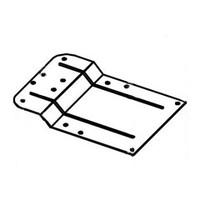 Nilfisk NFVV681081 bottom mount plate for Clarke Viper