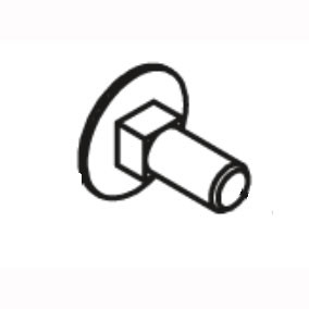 Betco E8189600 Carriage Bolt for Vispa 35B or