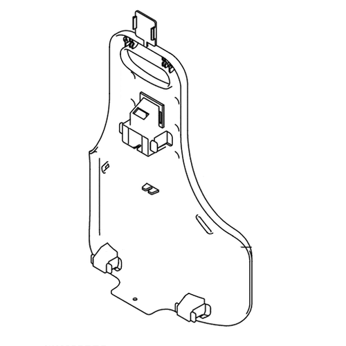 NaceCare 206504 back support mould for RSV130 vacuum