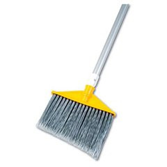 Rubbermaid 6385gra Brute broom aluminum handle plastic