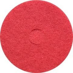Red floor pads Clean and Buff 18 inch case of 5 pads 18RED