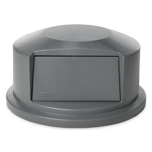 Rubbermaid Brute RCP265788GY 55 Gallon Grey Dome Lid