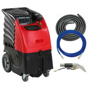 Auto detail upholstery cleaner carpet extractor with heater