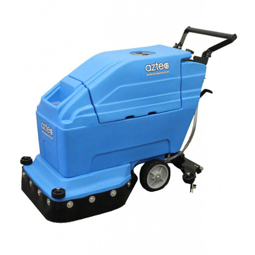 Aztec Proscrub automatic floor scrubber walk behind battery