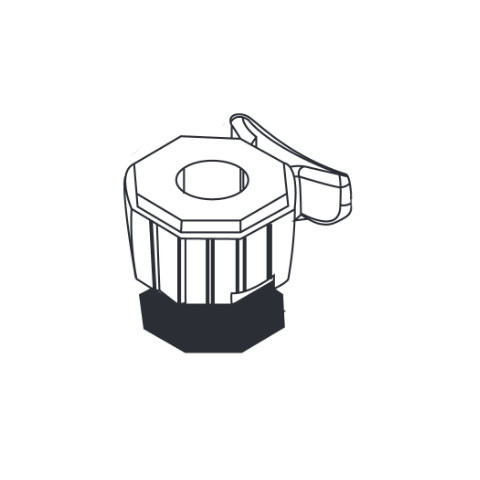 Sandia bp10bblkgran bottom motor housing black granite for