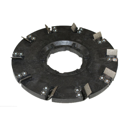 Diamabrush 16 inch 10 blade Coating Removal Tool CCW with riser and 92 clutch plate 92160120210
