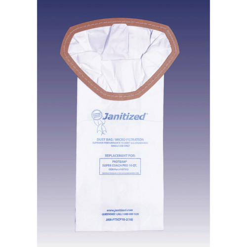 30 ProTeam 107313 vacuum bags for Super CoachPro10