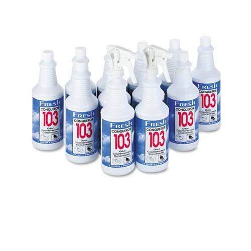 Fresh frs1232wblect conqueror 103 liquid deodorizer lemon