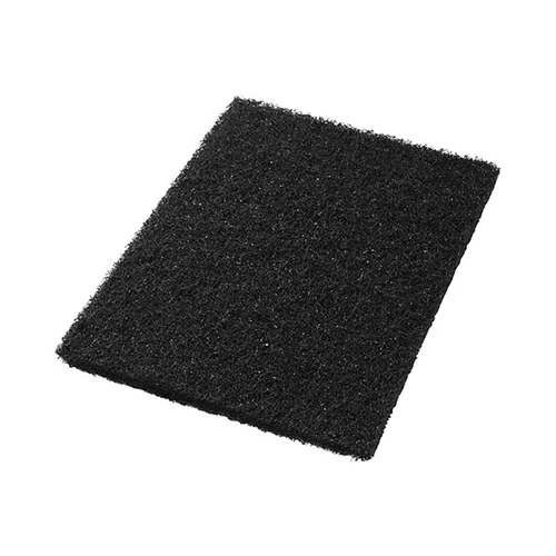 Black Strip floor pads 14x28 inch case of 5 pads 1428BLACK