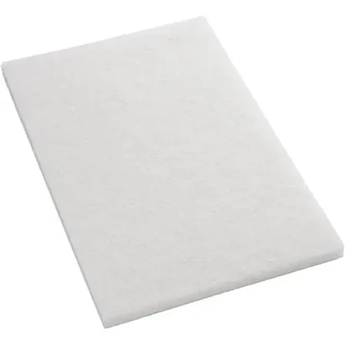 White Super Polish floor pads 14x28 inch 1428WHITE