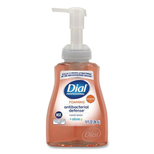 Dial DIA35446 Original Antibacterial Defense Foaming Hand Wash Original 10 oz 8 per Carton
