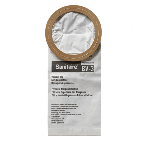50 Electrolux 6213510 Sanitaire style BV3 vacuum bags
