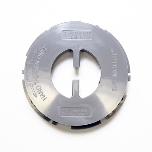 Big mouth pad centering device gray for counterclockwise