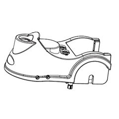 Nilfisk NFVF89100 kit solution tank for Clarke Viper