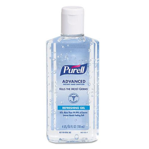 Purell hand sanitizer goj965124 portable 4.25oz bottle Gojo
