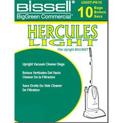 10 Bissell U500TPK10 vacuum bags for BGU500T pack