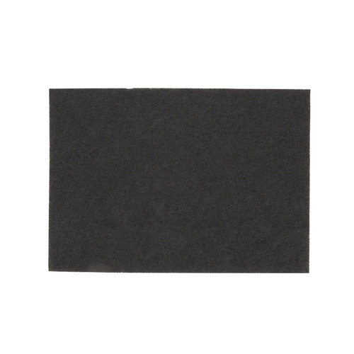 3M 7200 black strip rectangle floor pads 14x20 case of 10