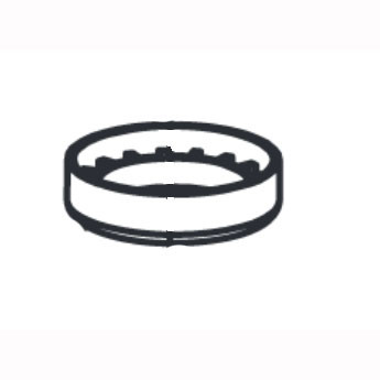 Nilfisk NFVF90523 top gasket suction motor for Clarke