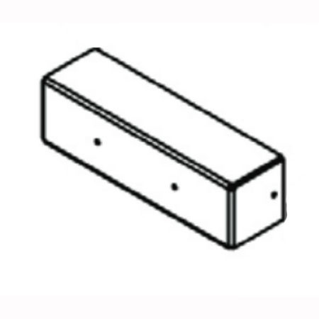 Sandia 100921 aluminum box for dual heater for
