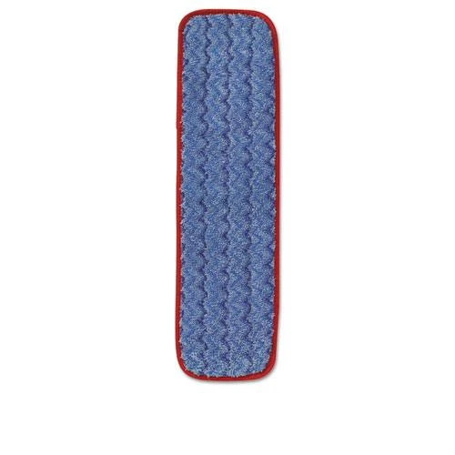 Rubbermaid rcpq410red microfiber wet mopping pad, 18 0.5