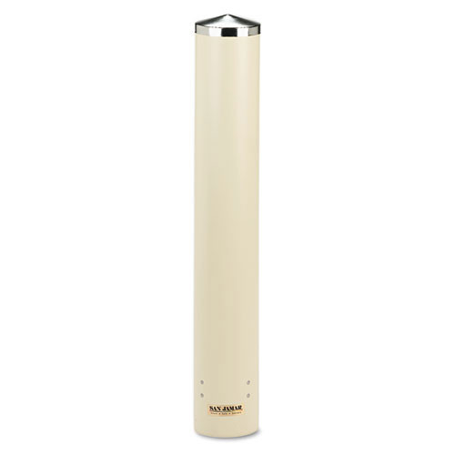 Plastic cup dispenser 4 10 oz foam cups San Jamar
