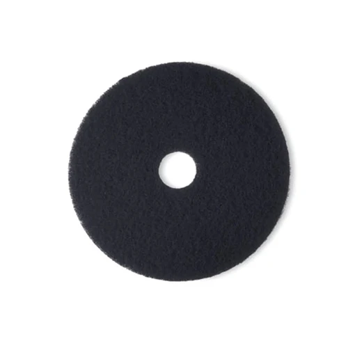 3M 7300 High Productivity black strip floor pads 16 inch