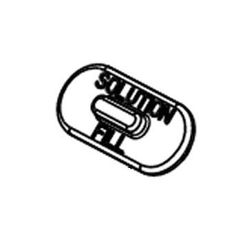 Nilfisk NF56315219 solution fill cover for Clarke Viper