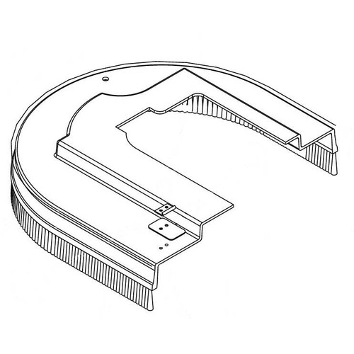 Nilfisk NF30584A brush hsg rt focus 34 for