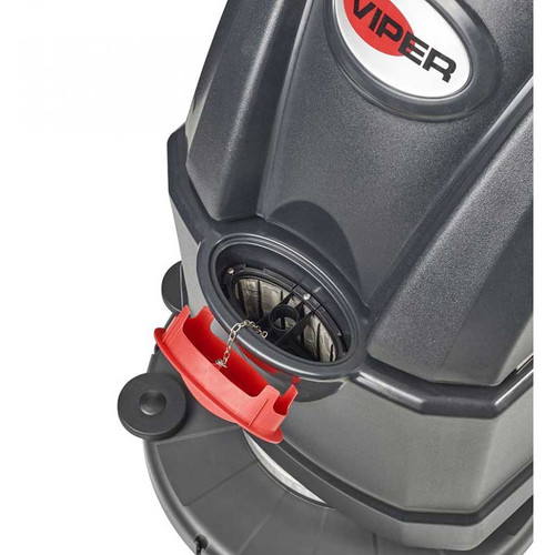 Viper AS4325B-US 17 AGM Cordless Walk Behind Disc Floor Scrubber - 6.6  Gallon