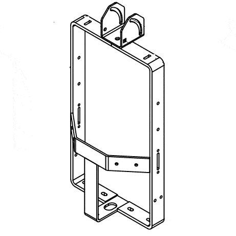 Pioneer Eclipse MP366500 handle base weldment