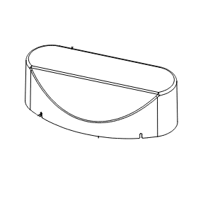 Pioneer Eclipse BA018100 cover gearbox molded ba30