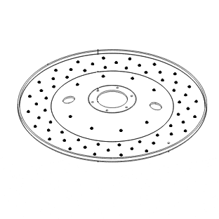 Pioneer Eclipse SA007800 padholder 24 inch with studs